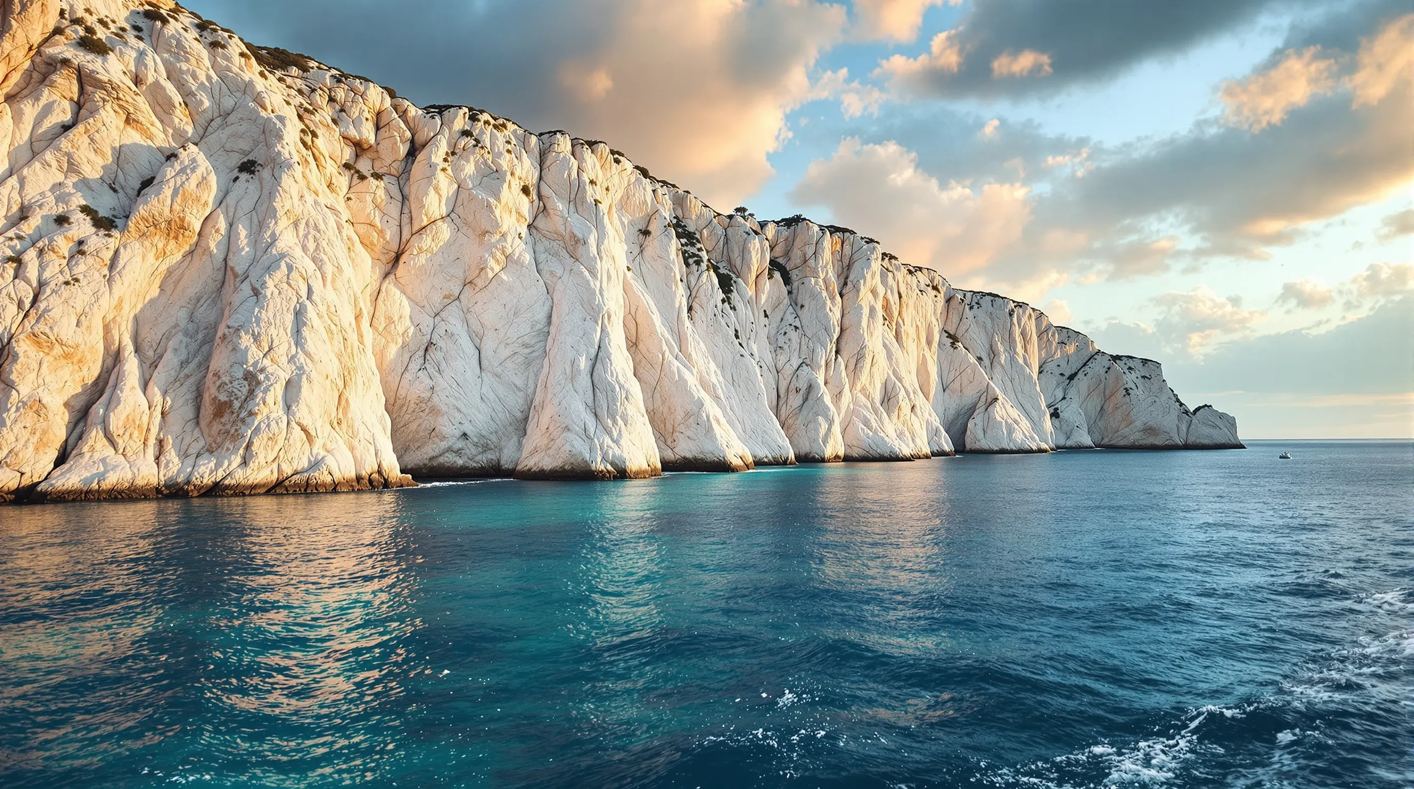 Bonifacio seen from the sea: what these white cliffs tell visitors