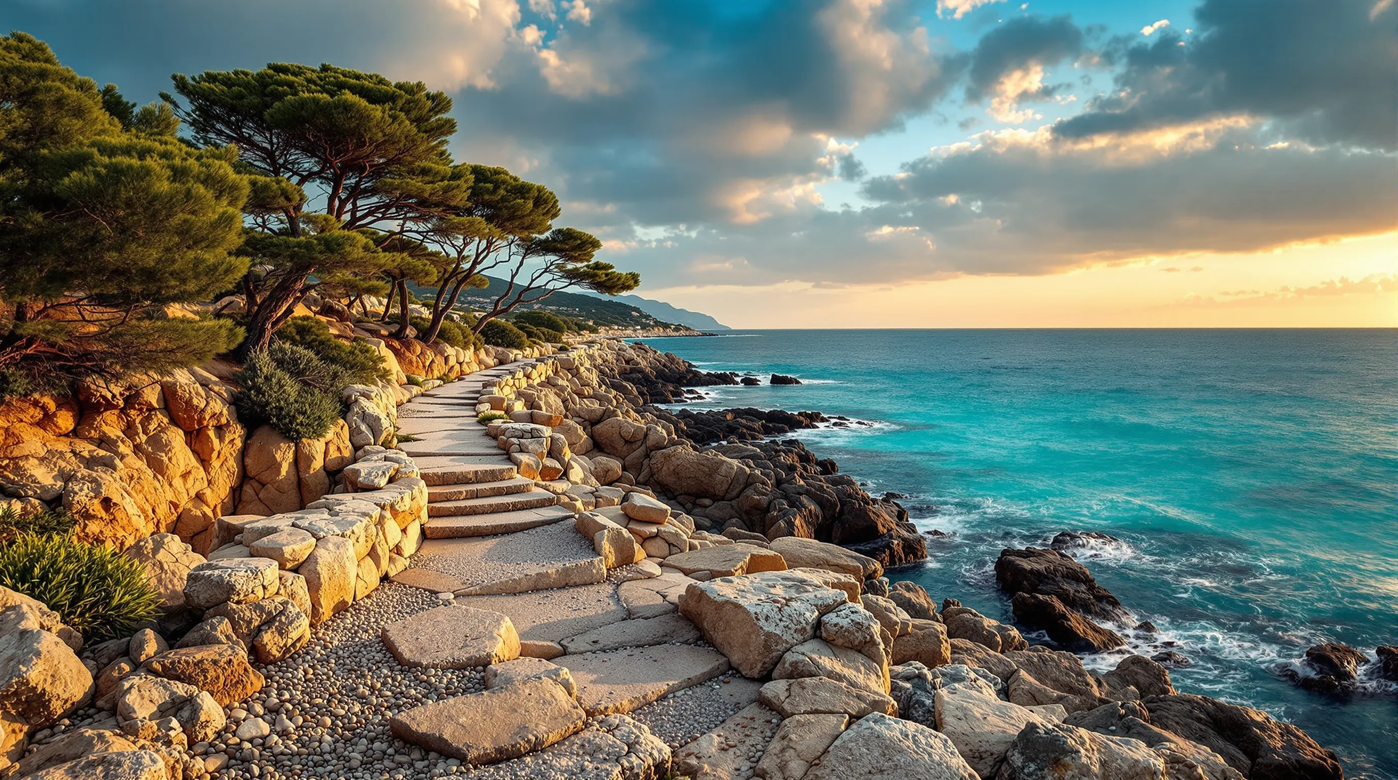Cap d'Antibes : le sentier secret où mer et pins offrent une baignade inoubliable