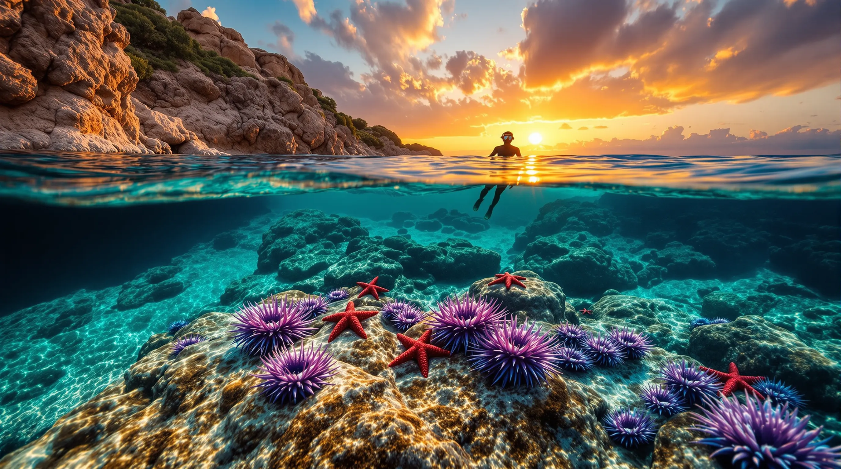 Estrellas de mar y erizos mediterraneos: 7 secretos que los buceadores guardan para si